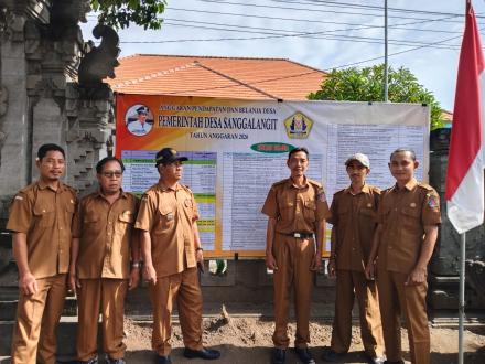 Pemasangan Baliho APBDesa TA 2026